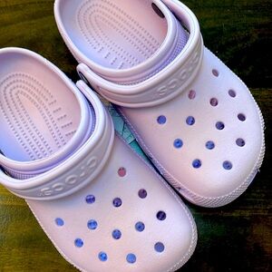 Crocs classic clogs- color is lavender
